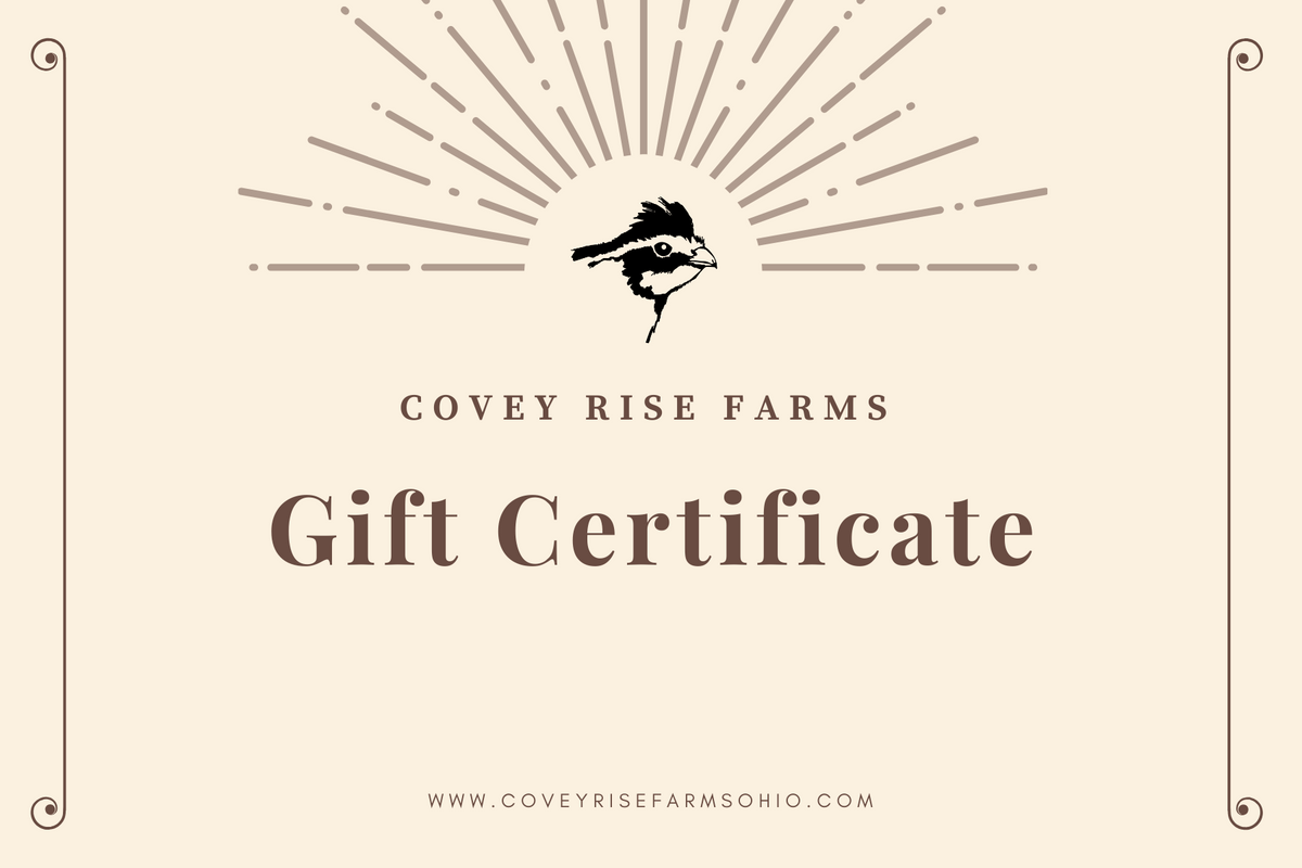 Covey Rise Farm Gift Card