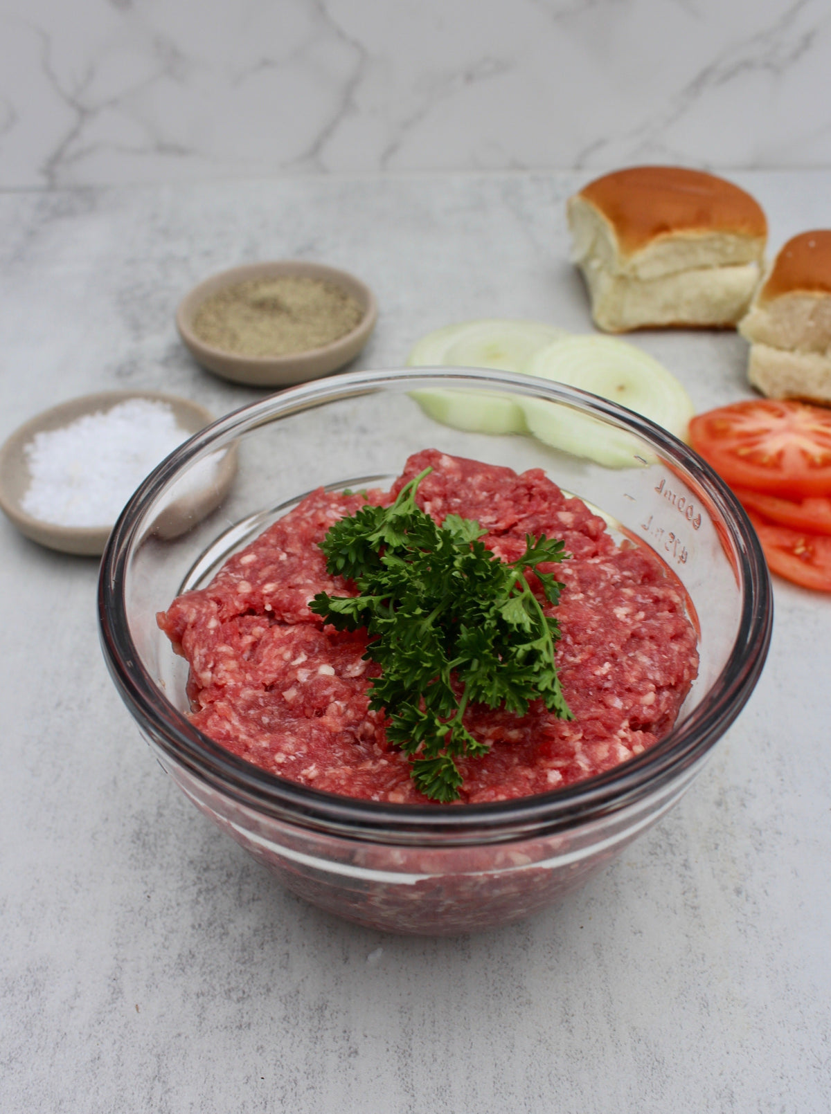 Pastured Beef, Prime Ground Beef with Parsley